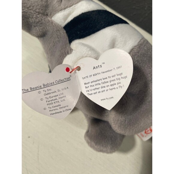 Ty Beanie Babies Ants The Anteater - Picture 5 of 5